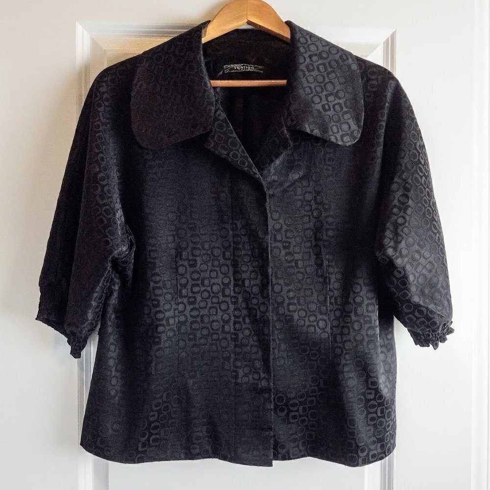 Vertigo Paris Black Jacquard Jacket